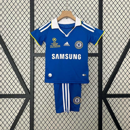2008-2009 Retro Chelsea Champions League Final Local Kit Talla Niño
