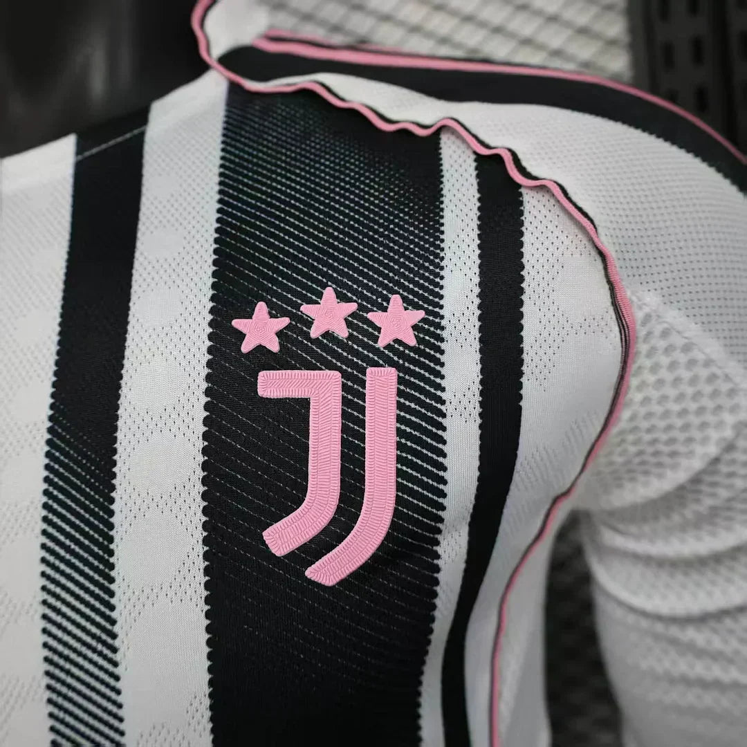 2025/2026 Juventus Local Kit Manga Larga