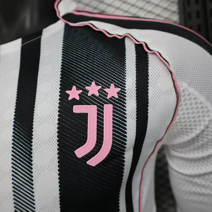 2025/2026 Juventus Local Kit Manga Larga