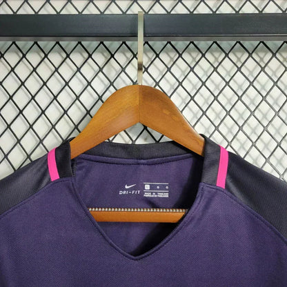 2016/2017 Retro Barcelona Visitante Manga Larga