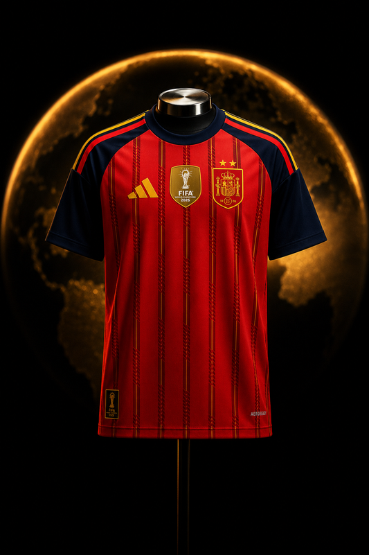 España Local Mundial 2026 DOS ESTRELLAS+ PARCHE CAMPEONES