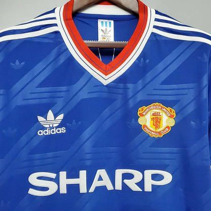 1986/1988 Retro Manchester United Alternativa Visitante