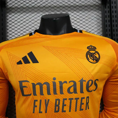Real Madrid 2024/2025 Visitante Kit Manga Larga