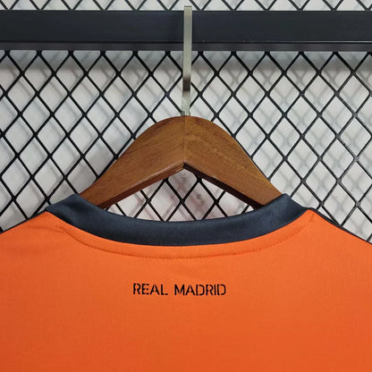 2013-2014 Retro Real Madrid Alternativa Visitante Manga Larga