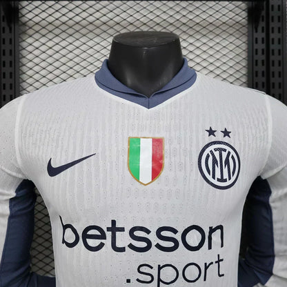 2024/2025 Inter Milan Visitante Manga Larga
