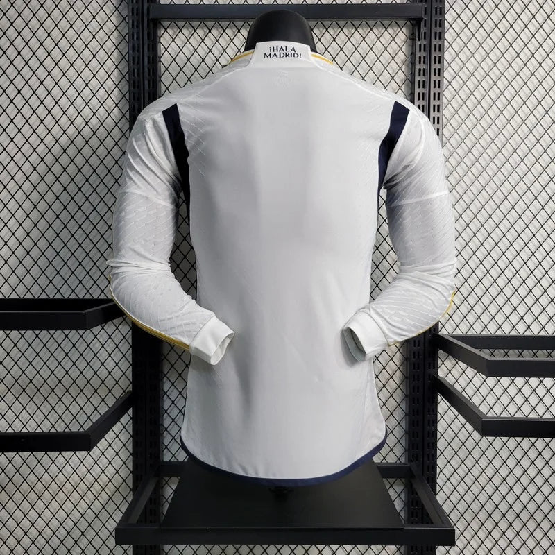 2023/2024 Real Madrid Local Kit Manga Larga