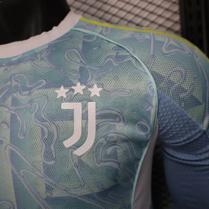 2025/2026 Juventus Visitante Kit Manga Larga