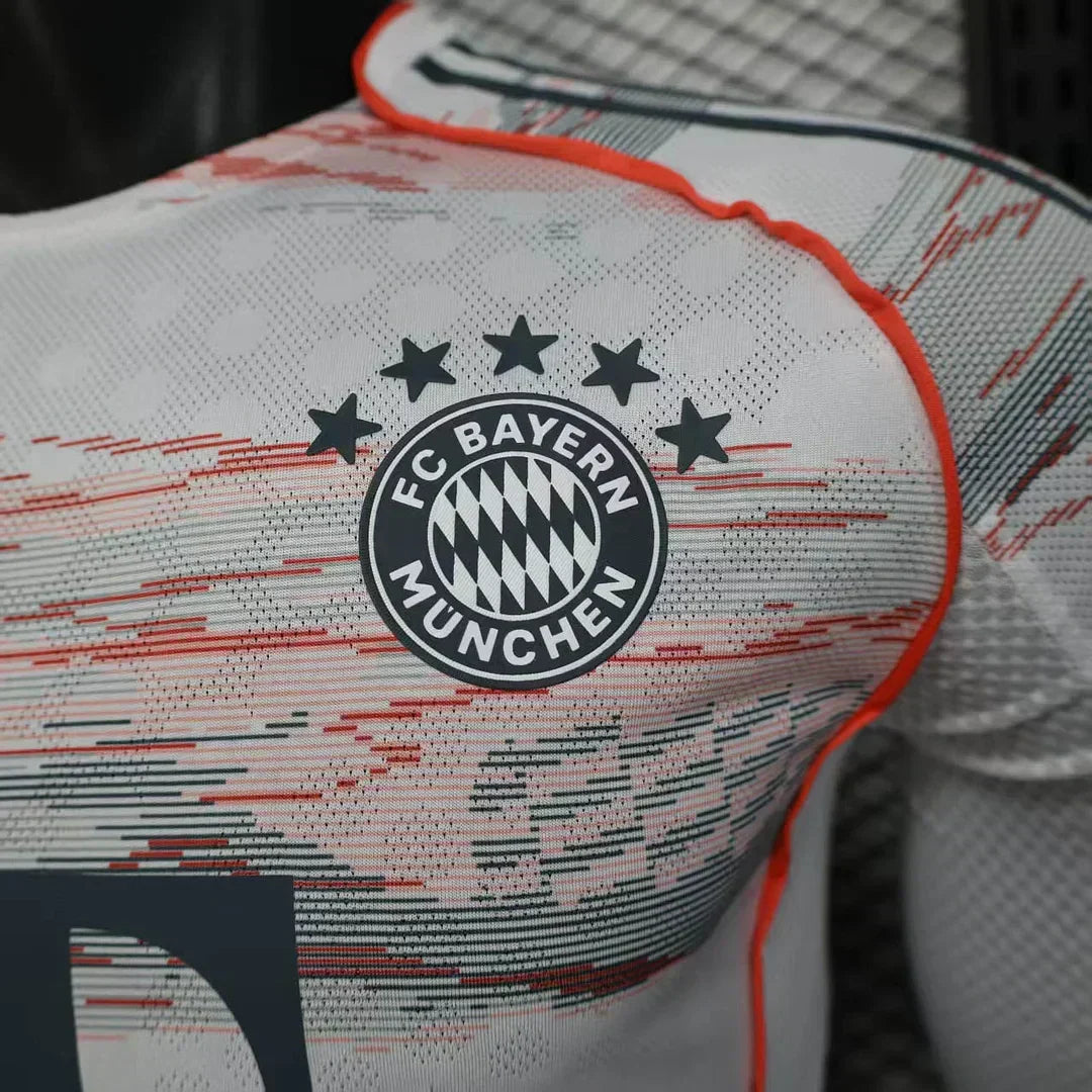 2025/2026 Bayern Munchen Visitante Manga Larga