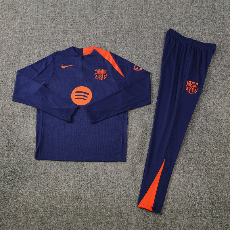 2025/2026 Barcelona Blue and Orange Chándal