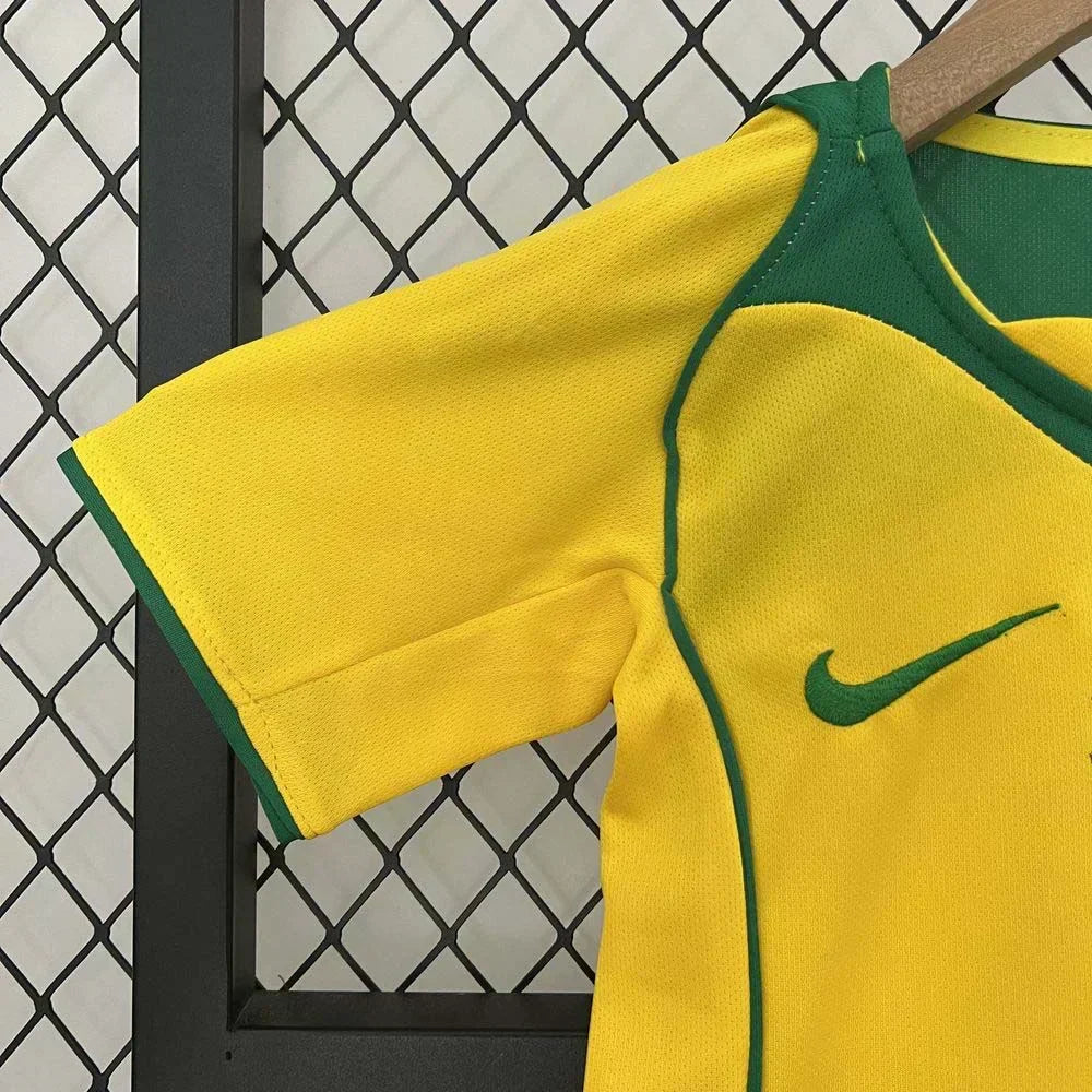 2004 Retro kit Brasil Local Talla Niño