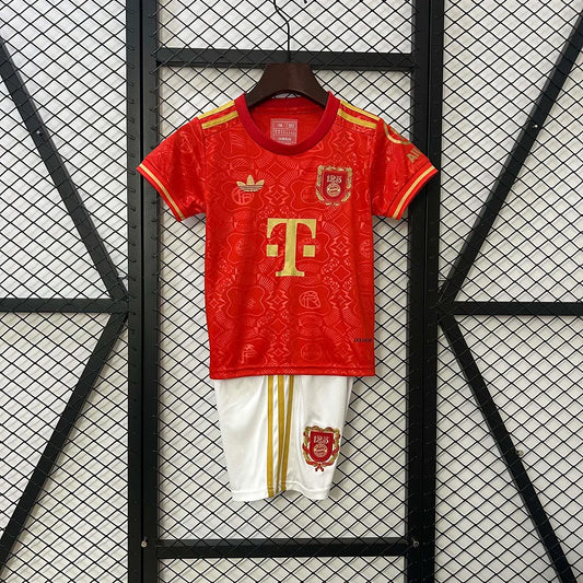 Bayern Munchen 2025/2026 125th Aniversario Edition Red Talla Niño