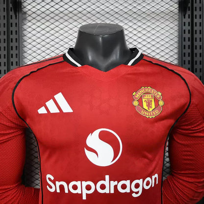 2025/2026 Manchester United Local Manga Larga