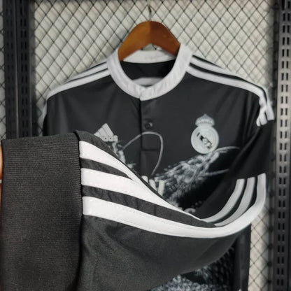 Real Madrid Retro 2014-2015 Alternativa Kit Manga Larga