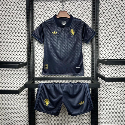 2024-2025 Juventus Alternativa Visitante Kit Talla Niño