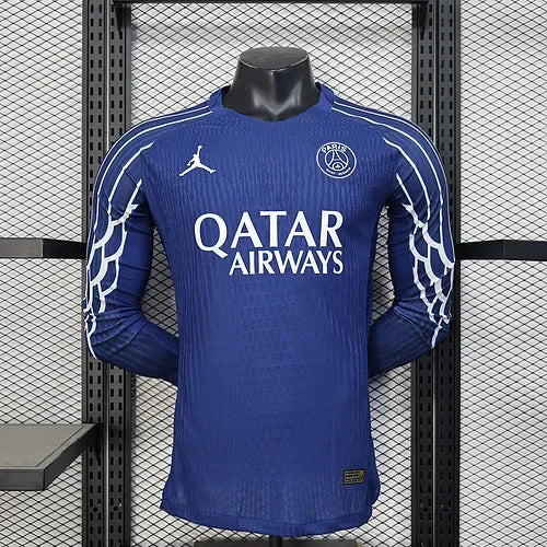 PSG Paris Saint Germain X Jordan Fourth Visitante Manga Larga