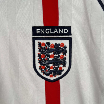 2002 Retro England Local Manga Larga