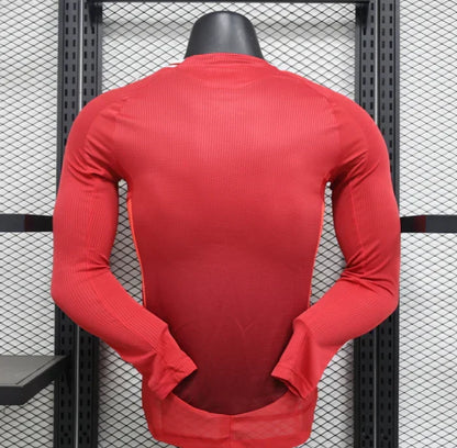 Machester United 2024/2025 Local Kit Manga Larga