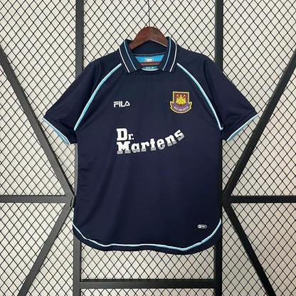 1999-2001 Retro West Ham United Alternativa Visitante