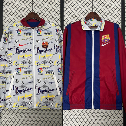 Cortavientos Reversible Fc Barcelona
