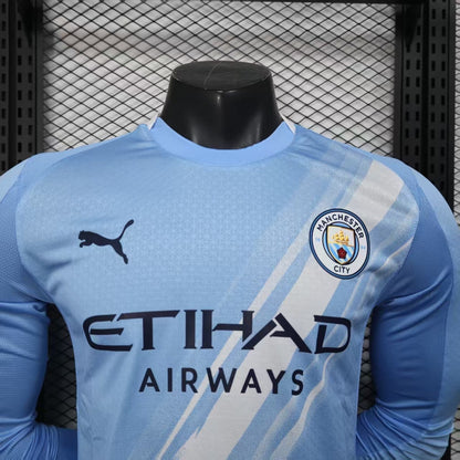 2025/2026 Manchester City Local Manga Larga