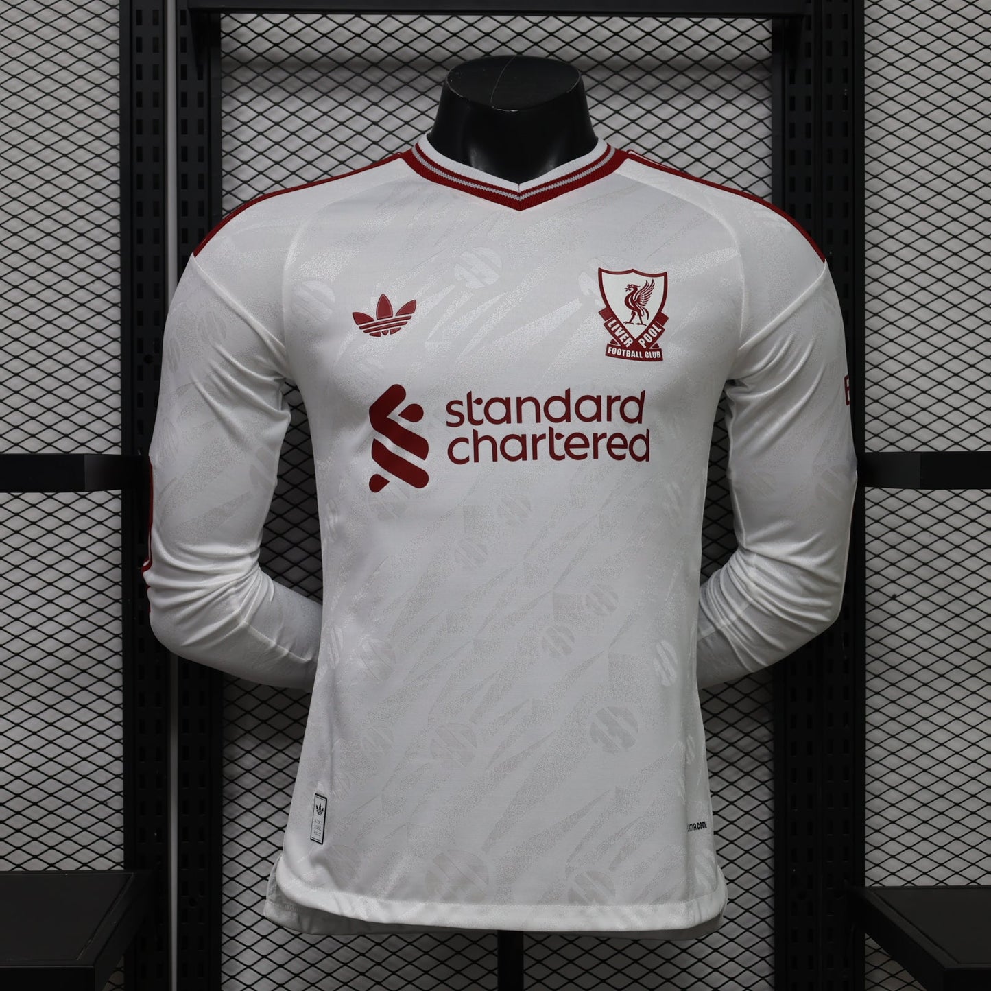 2026/2027 Liverpool Visitante Manga Larga Kit