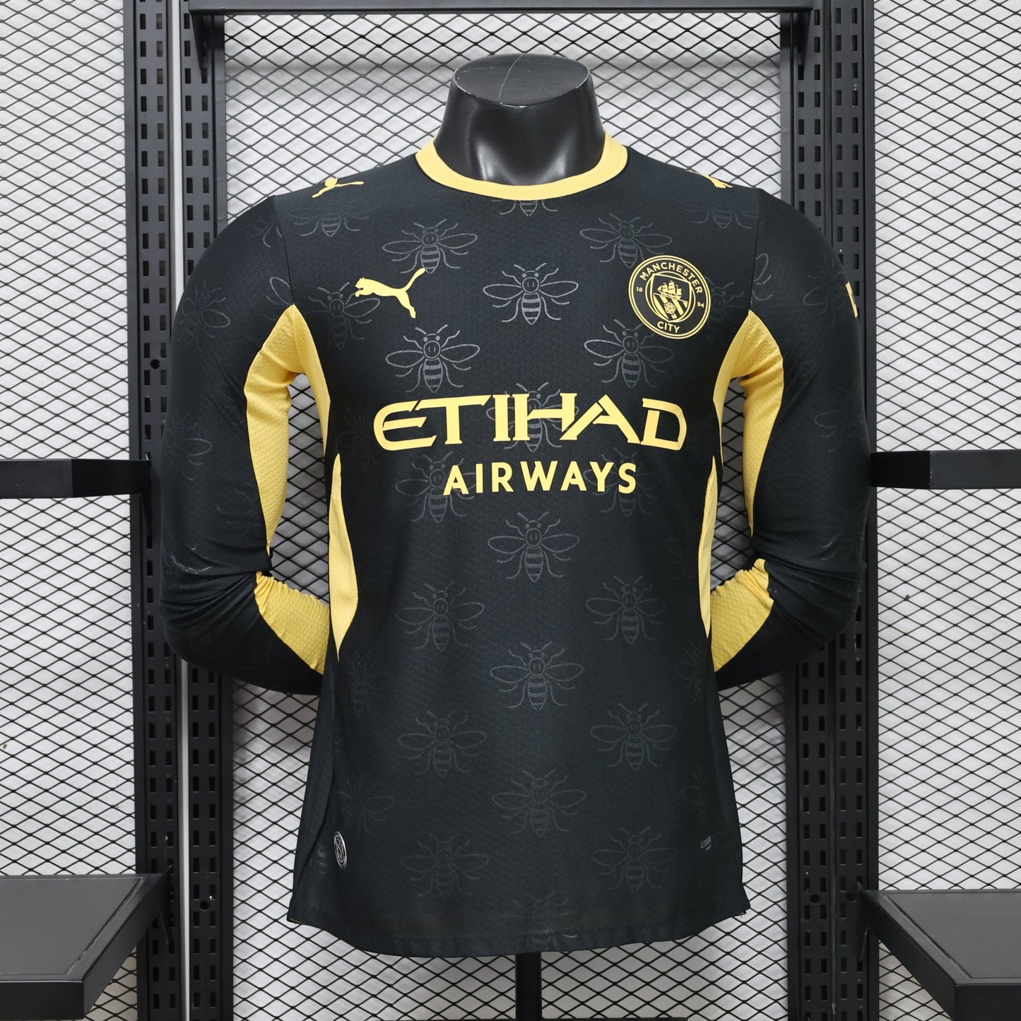 2026/2027 Manchester City Visitante Manga Larga Kit
