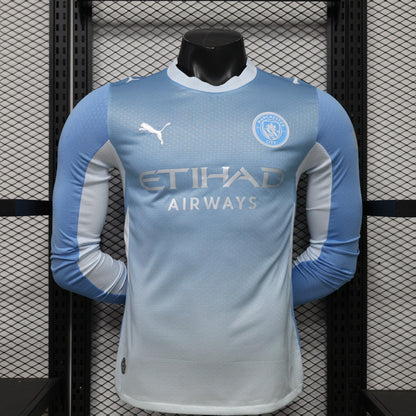 2026/2027 Manchester City Local Manga Larga Kit