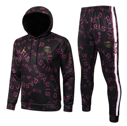 PSG Paris Saint Germain Black and Purple X Gold Chándal