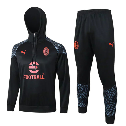 AC Milan Black and Red Chándal