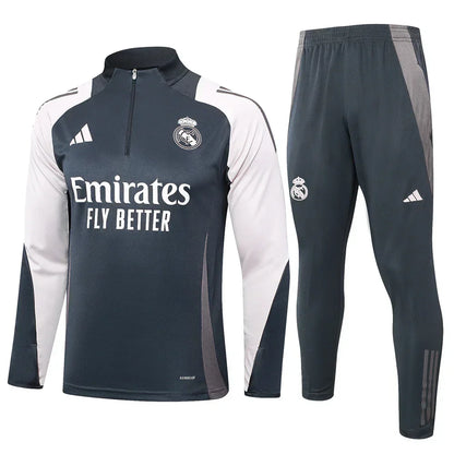 Real Madrid Dark Blue And White Chándal
