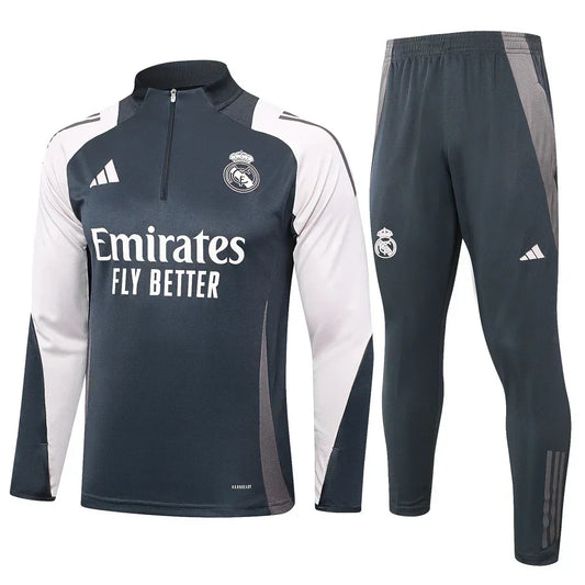 Real Madrid Dark Blue And White Chándal