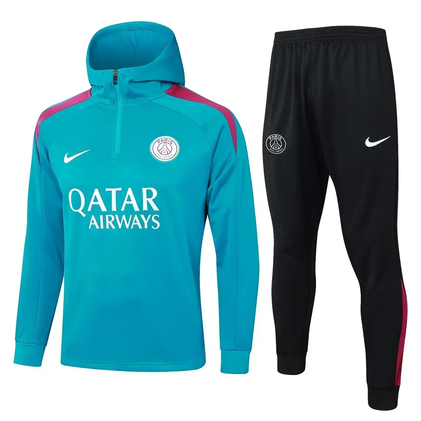 PSG Paris Saint Germain Light Blue and Black Chándal