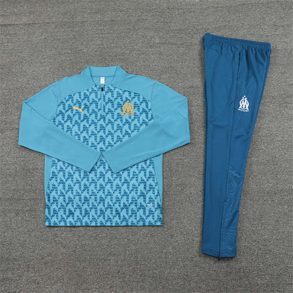 Olympique de Marseille Blue and Light Blue Chándal