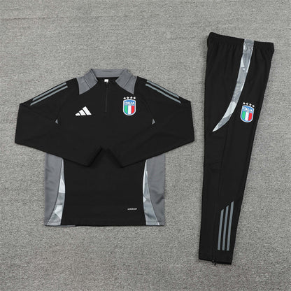 Italia Black and Grey Chándal