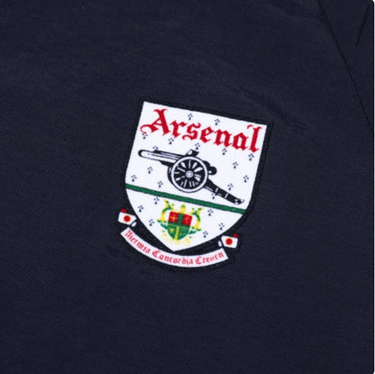 Arsenal Dark Blue and Red Retro Jacket