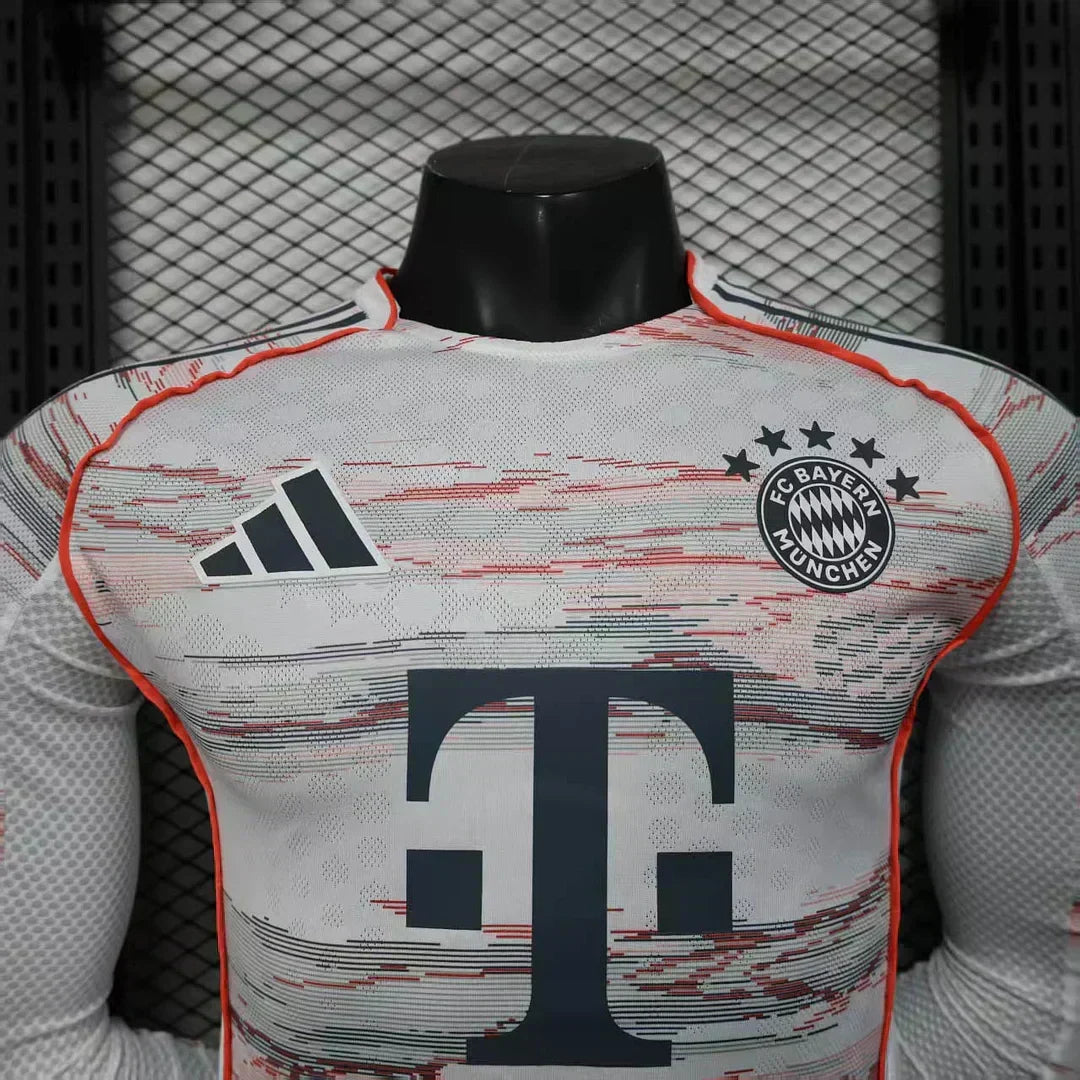 2025/2026 Bayern Munchen Visitante Manga Larga