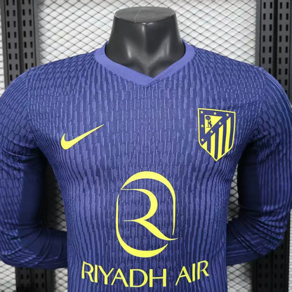 2025/2026 Atletico Madrid Visitante Kit Manga Larga