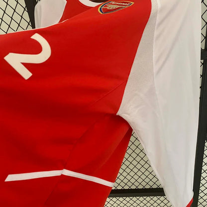 2003-2004 Retro Arsenal Local Manga Larga