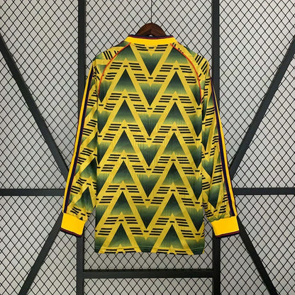 1991-1993 Retro Arsenal Visitante Manga Larga
