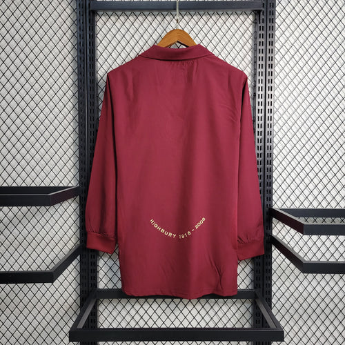 Arsenal Retro 2005-2006 Local Manga Larga