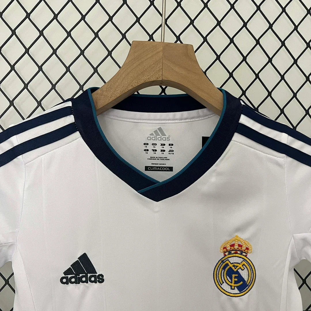 2012/2013 Retro Real Madrid Local Kit Talla Niño