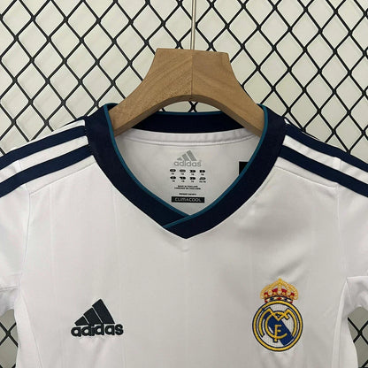 2012/2013 Retro Real Madrid Local Kit Talla Niño