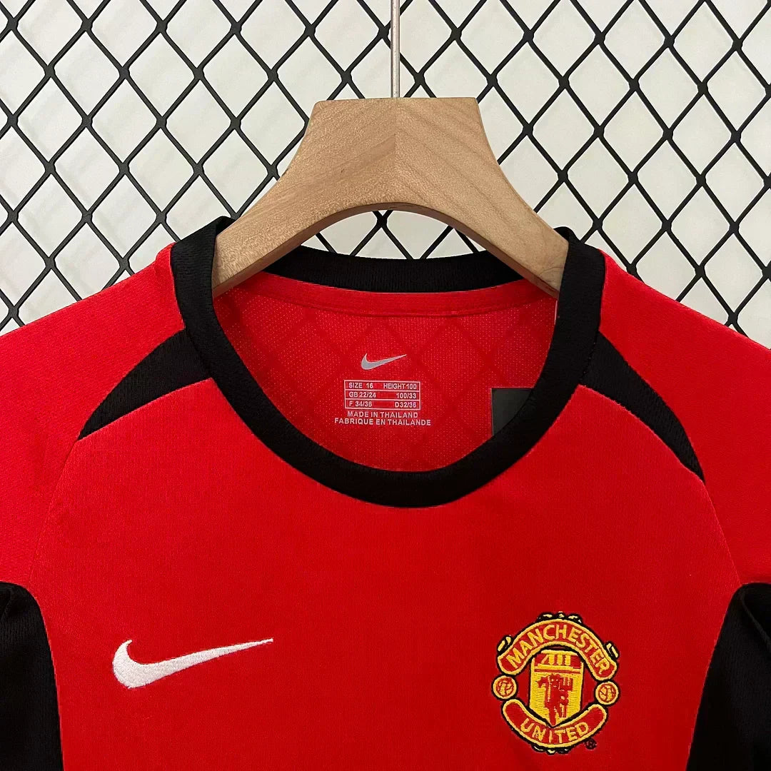 2002/2004 Retro Manchester United Local Talla Niño