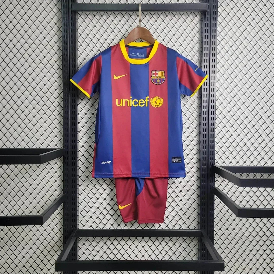 2010/2011 Retro Barcelona Local Talla Niño