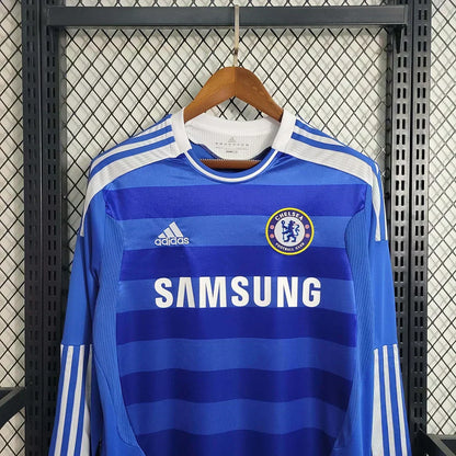2011-2012 Retro Chelsea Local Manga Larga