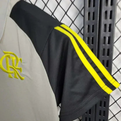 2024/2025 Flamengo Grey Polo Shirt
