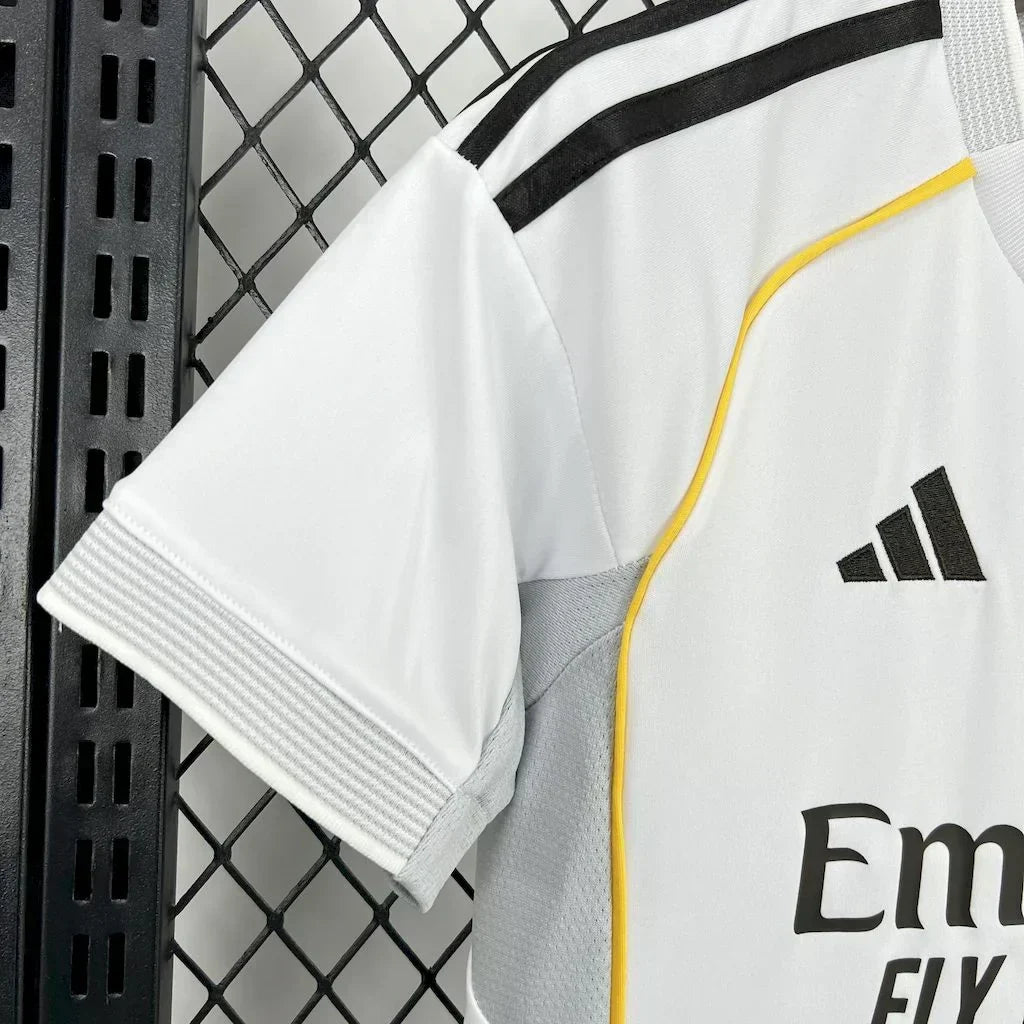 2025/2026 Real Madrid Local Kit Talla Niño