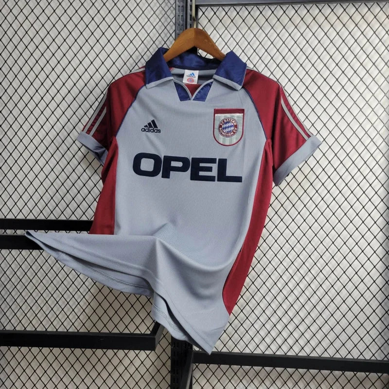 1998-2000 Retro Bayern Munchen Alternativa Visitante
