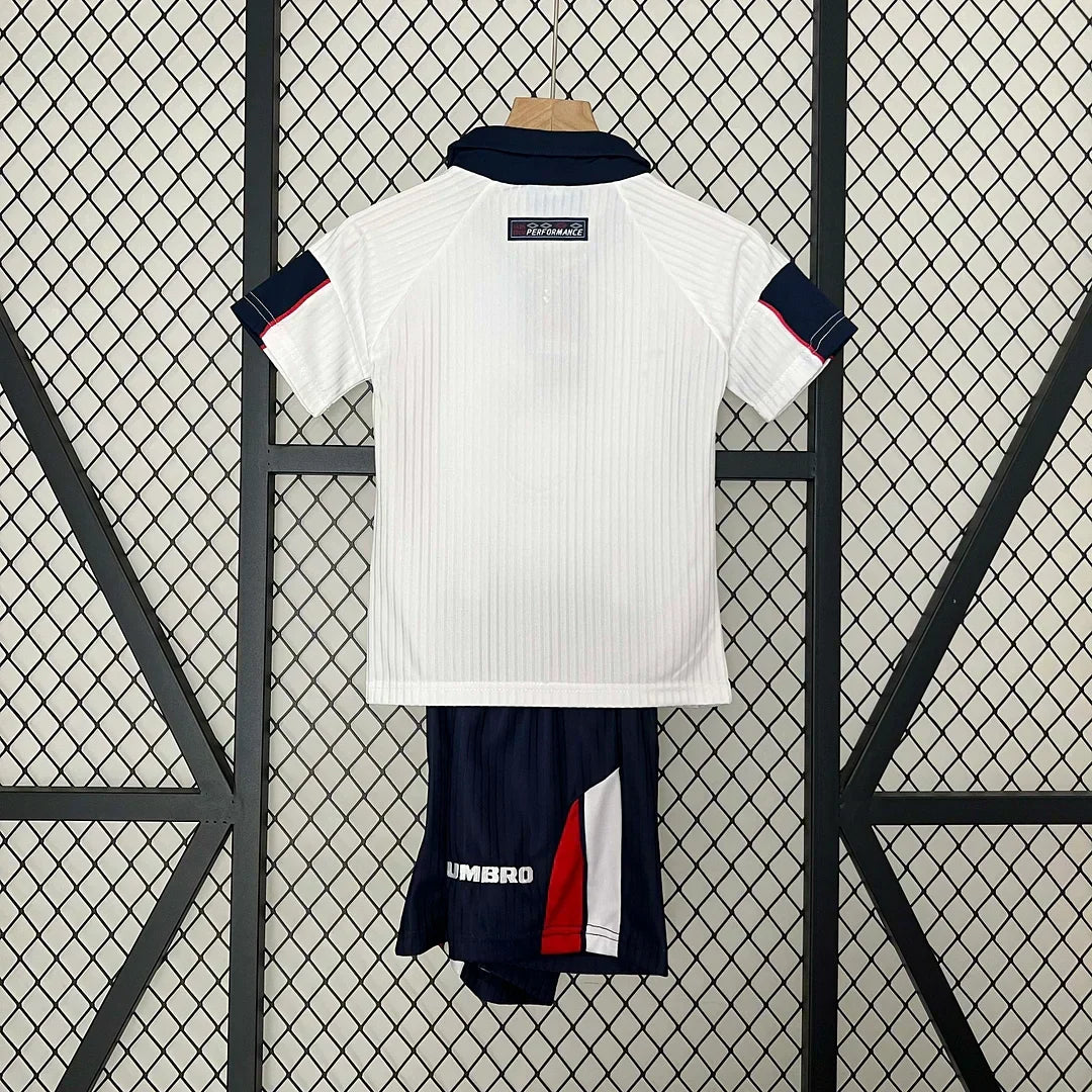 1998 Retro England Local Kit Talla Niño