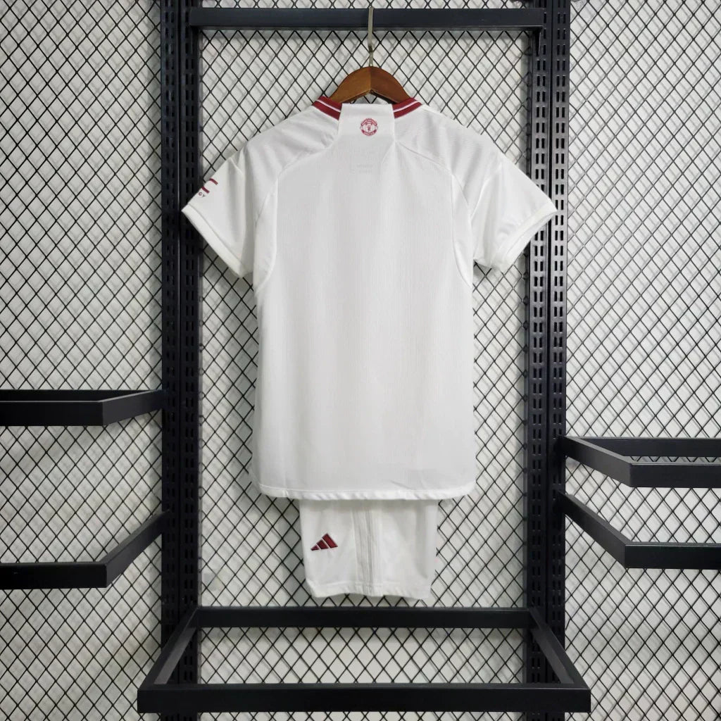 Manchester United 2023/2024 Alternativa Visitante Talla Niño